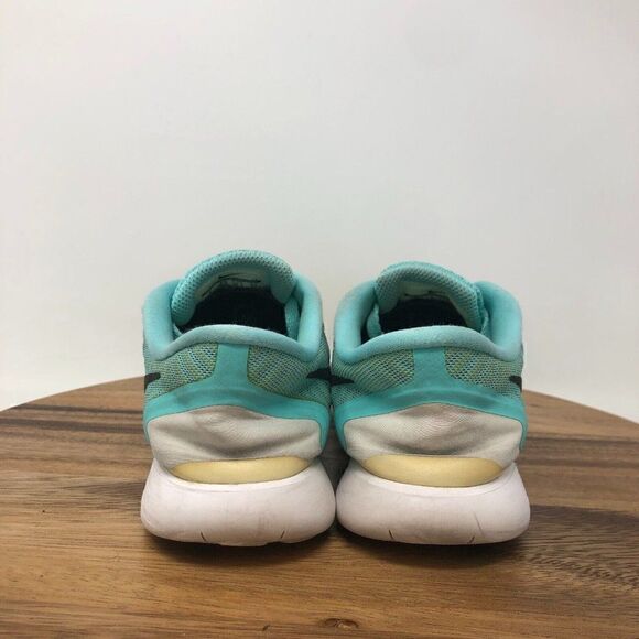 Nike Free 5.0 Womens Size 6 Blue White Shoes Sneakers Running 724383-400 - Picture 4 of 8